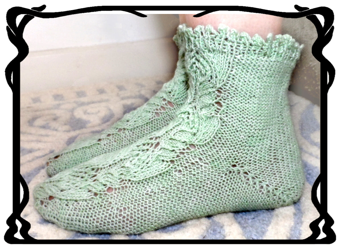 Queen of the Mob Sock Knitting Pattern Digital Download