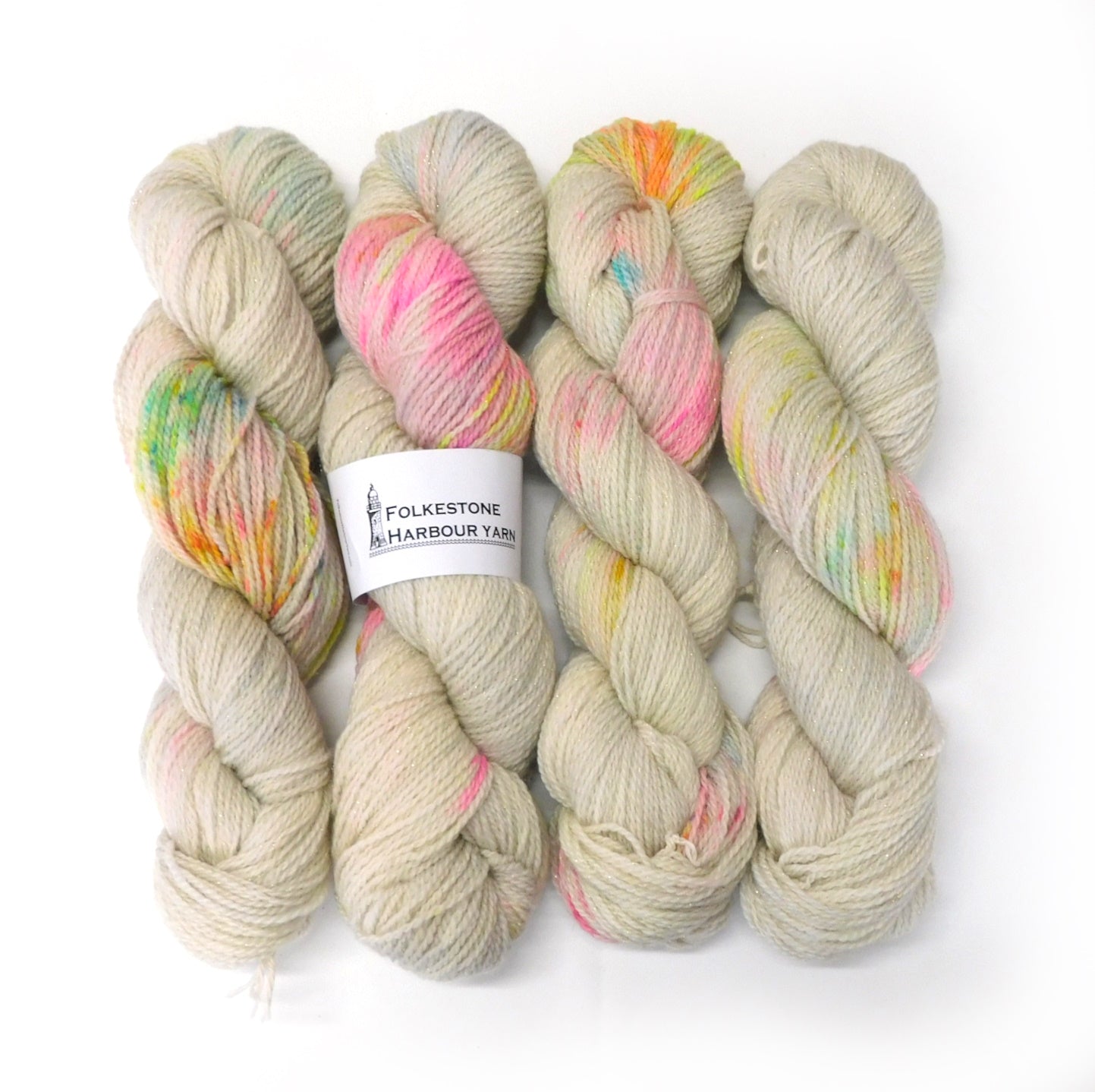 Speckled Pastel Stellina Sock yarn      350m per 100g       Choice of 5 Colours
