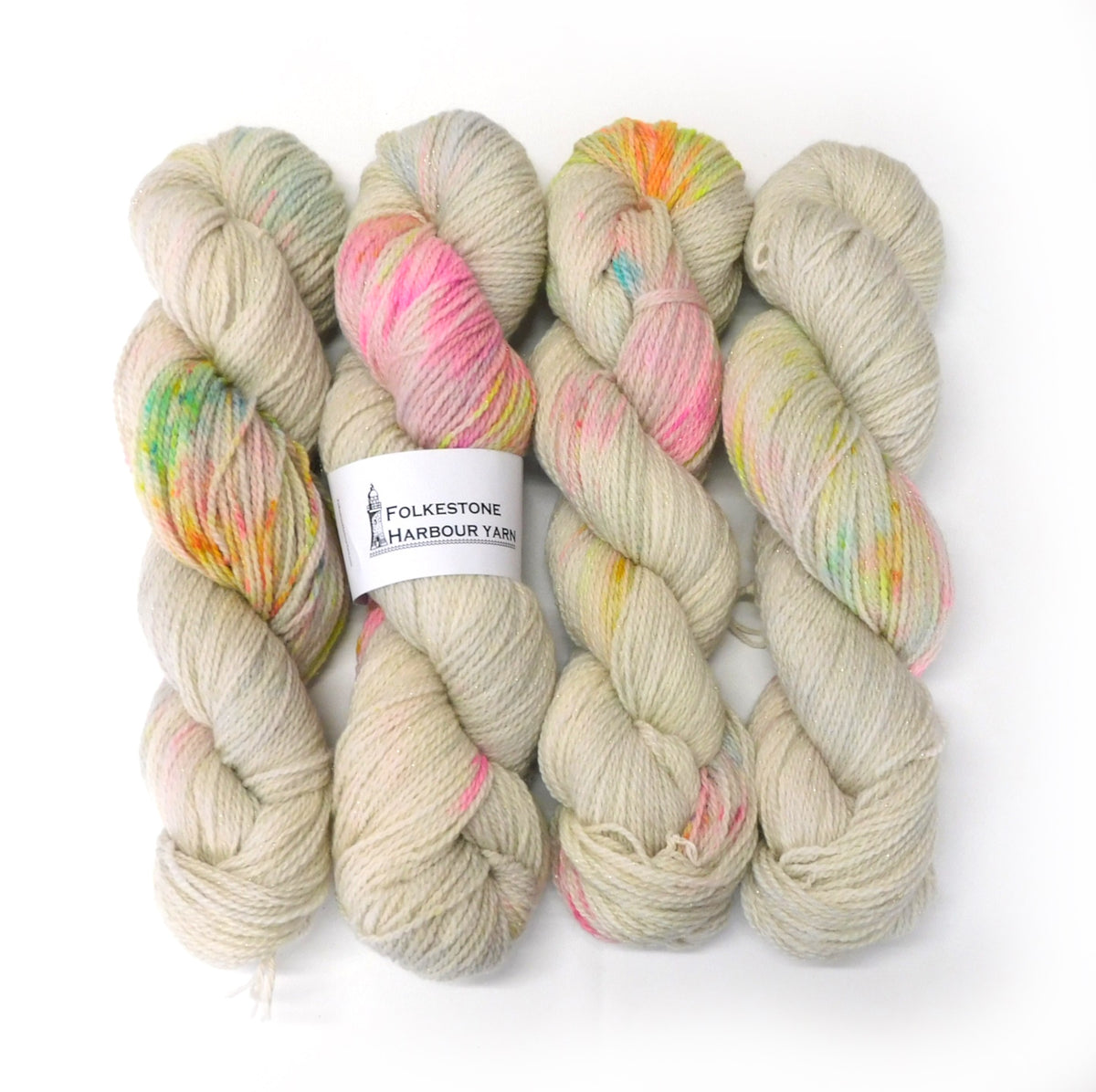 Speckled Pastel Stellina Sock yarn      350m per 100g       Choice of 5 Colours