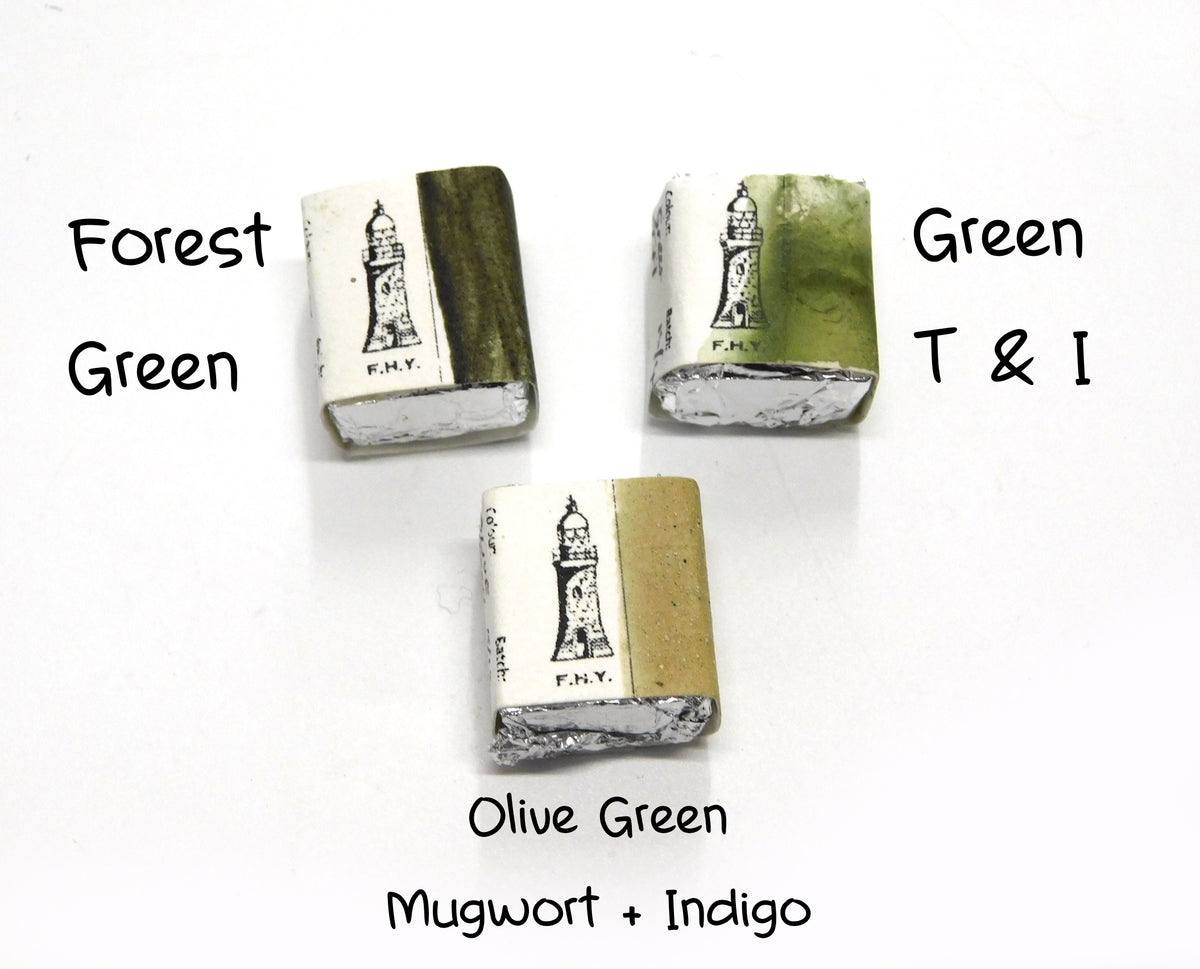 Natural Pigment Honey Watercolour Half Pans      17 Colours